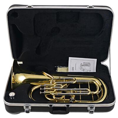 津宝JBEP-1142标准型上低音降B漆金镀镍磷铜嘴子管白铜变音管