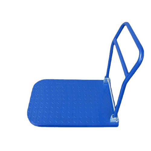 平板手推车加厚型小号重型超市运货物流工业手推车折叠钢板手推车