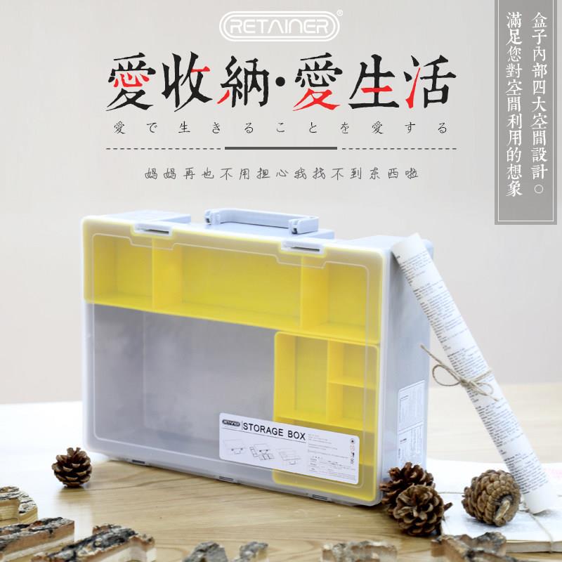 大号多层透明收纳箱 积木储物整理箱塑料玩具车模l收纳盒