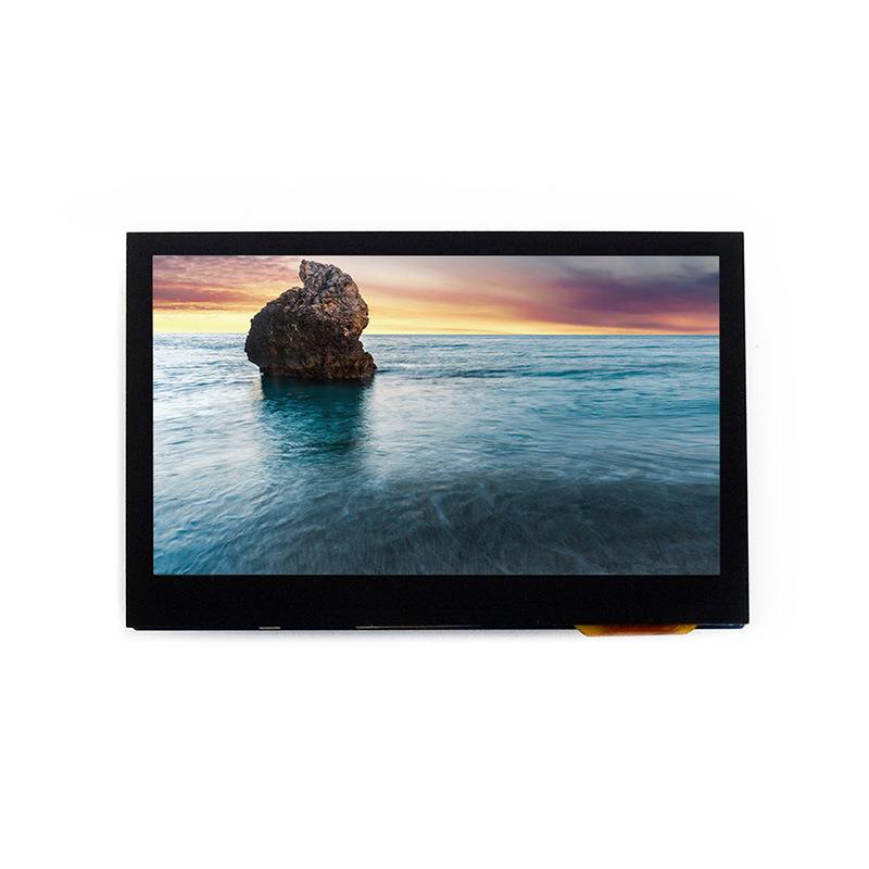 微雪 4.3寸电容触摸屏 显示屏 LCD 液晶屏 RGB I2C接口 5点触控