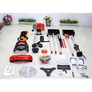 52cc多功能油汽割草篱机打草机高枝锯52绿剪小型家多功能用割灌机