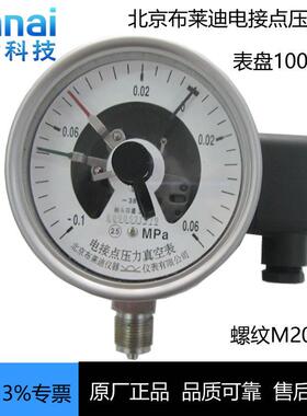 电接点压力表 真空磁助电接点压力表 YZXC100H
