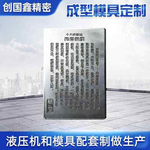 热压厂家茶饼模具草药模具冲压成型来图液压数控制模五金冲压成型