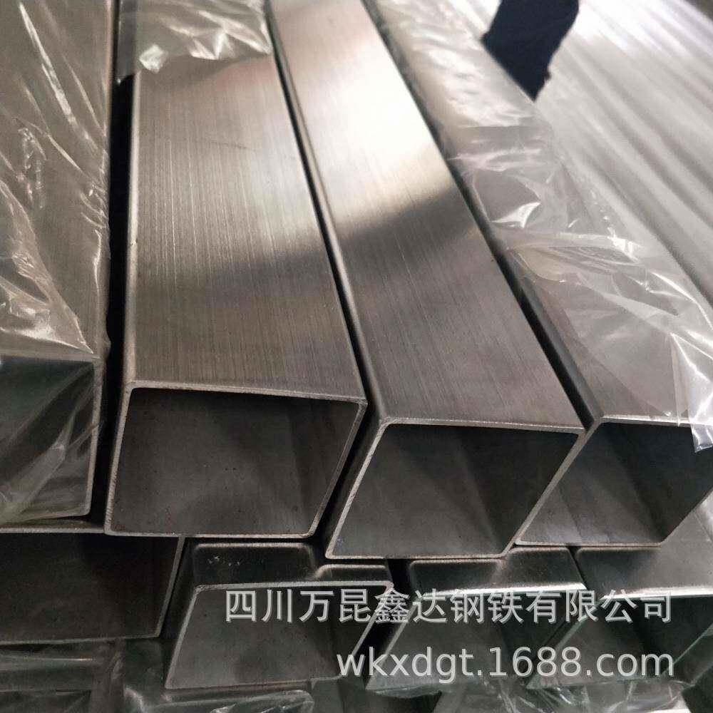 内江不锈钢方管201装饰方通40*40不锈钢圆管304规格多样直发现场