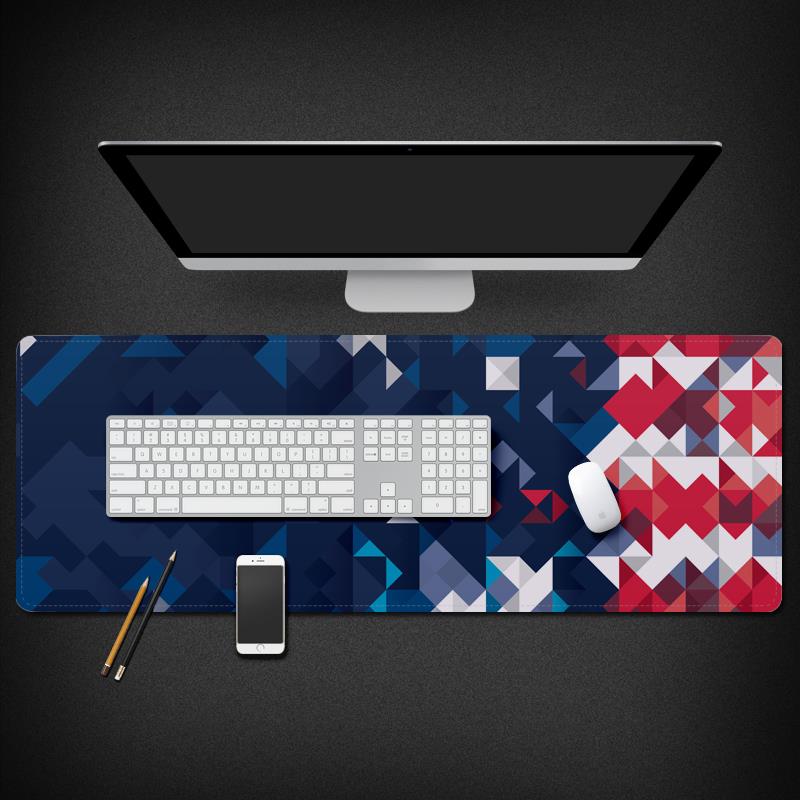 美国梦插画游戏锁边防水超大鼠标垫加厚图大号笔记本电脑办公桌垫