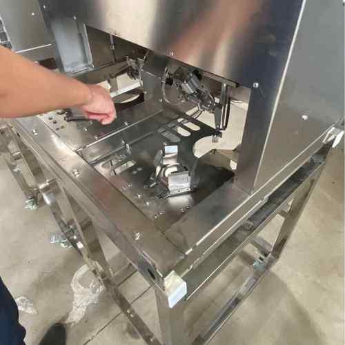 立式双工位削皮机橙子果汁专去用水去JUP皮厂机自动去皮切瓣机果