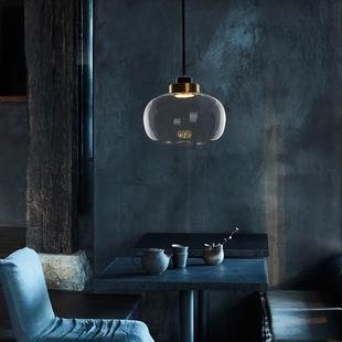 新款 店别墅全铜吊灯 后现代轻奢卧室床头小吊灯简约餐厅吧台服装