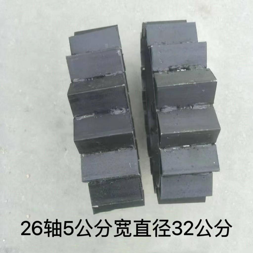 开沟培土机专用铁轮压地轮田园管理机用窄铁轮加厚窄压地轮