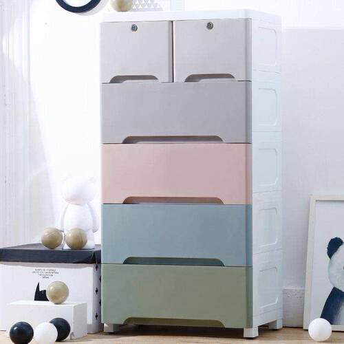 plastic drawer cabinet, baby's closet, baby 跨境香港出口
