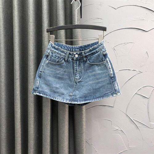 Skirt Womens Ladies Fashion Casual Denim Daily Outdoor