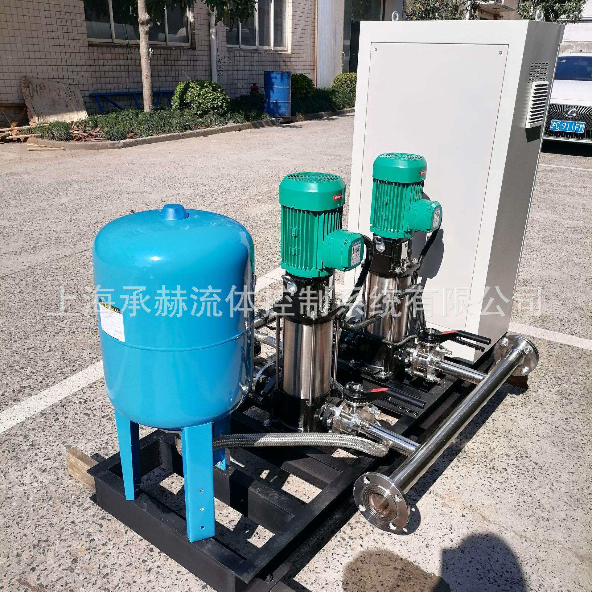 威乐水泵触摸屏人机界面PLC室外恒压给水站无负压恒压补水泵站