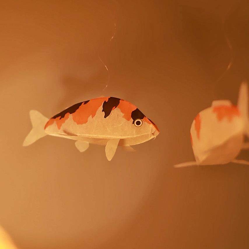 新中式传统手工艺纸风船气球金鱼挂件锦鲤风铃吊饰好寓意摆件装饰,家居饰品,吊饰/挂饰,淘宝优惠券,粉丝福利购,淘宝优惠卷