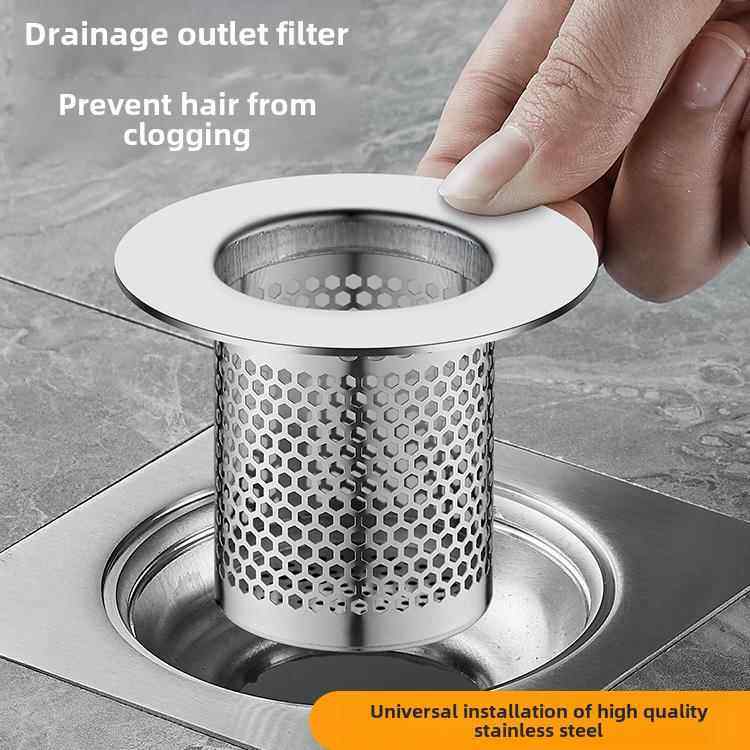 不锈钢脸盆水槽过滤网卫生间浴室防头发防虫防堵下水道地漏过滤器,家装主材,地漏,淘宝优惠券,粉丝福利购,淘宝优惠卷