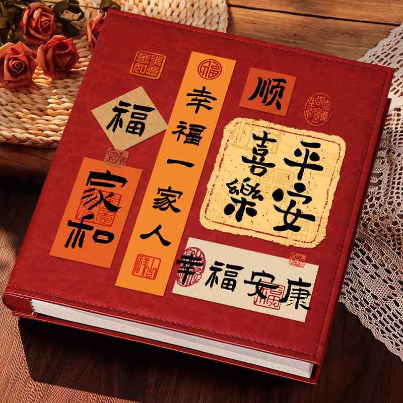 1000张相册本大容量纪念册皮质5寸6寸照片收纳家庭宝宝影集相薄六