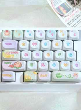 ZUOYA HE30磁轴单手键盘打瓦小键盘瓦罗兰特可爱电竞