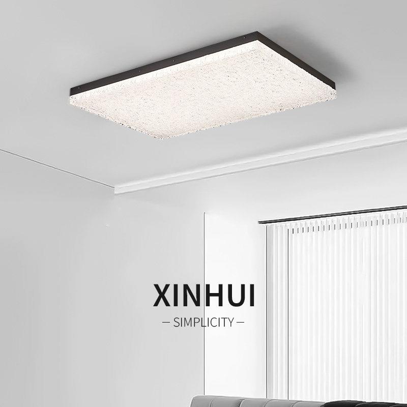 意式极简客厅灯长方形超亮高级感大气2025新款设计师吸顶灯卧室灯