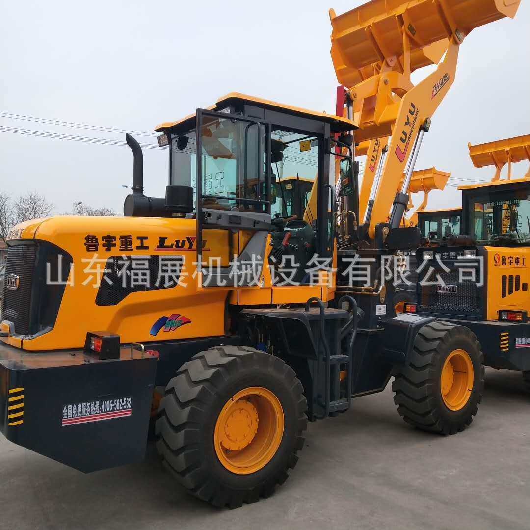 2.5吨小型铲车推铲沙石土料小麦多用途Zl920双缸柴油装载机价格表