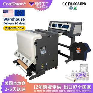 EraSmart A1 dtf printer I1600 t-shirt impresora dtf printer