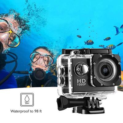 Action Camera Ultra HD 4K 30FDS WiFi 2.0 Underwater Waterpro