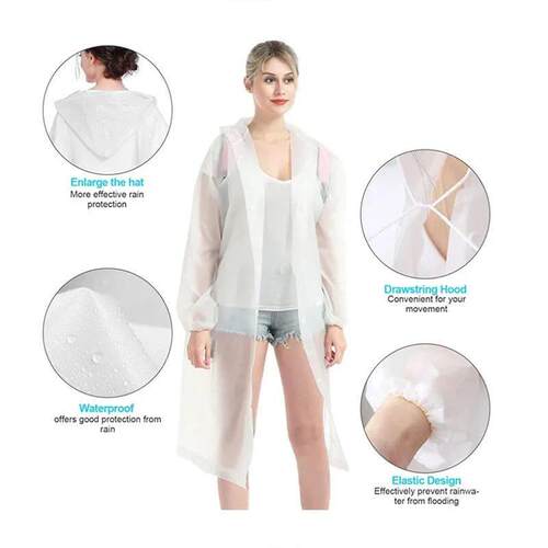 Raincoat Long Full-body Rainstorm-proof Outdoor Adult Touris
