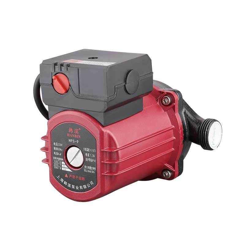 新品家用2c20V暖气循环泵静音地暖加热泵小型屏蔽热水回水泵锅炉|