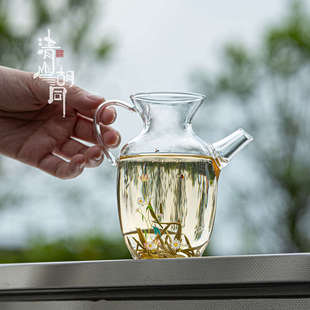 古风小宋壶加厚高硼硅玻璃壶公道杯过滤分茶器家用耐热防烫泡茶壶