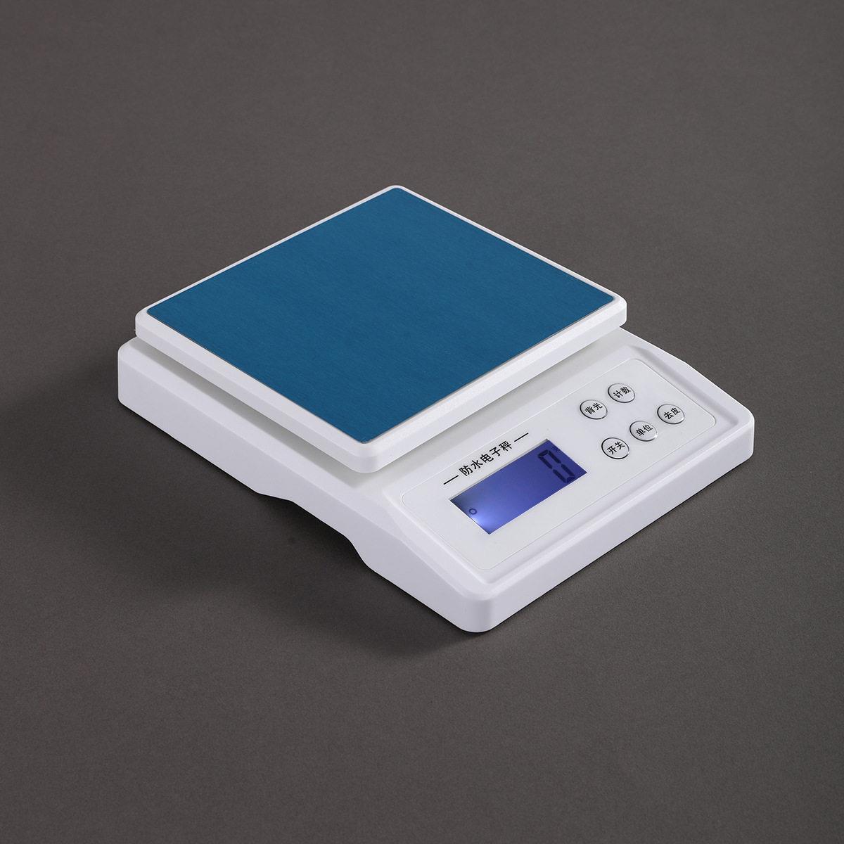 新品防水电子厨房秤烘焙咖啡茶叶0.1g承克秤家用商用食物称小秤数