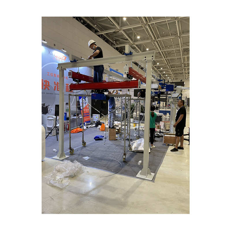 山东厂家销售流水线作业用小型吊装设备1吨刚性组合式kbk起重机