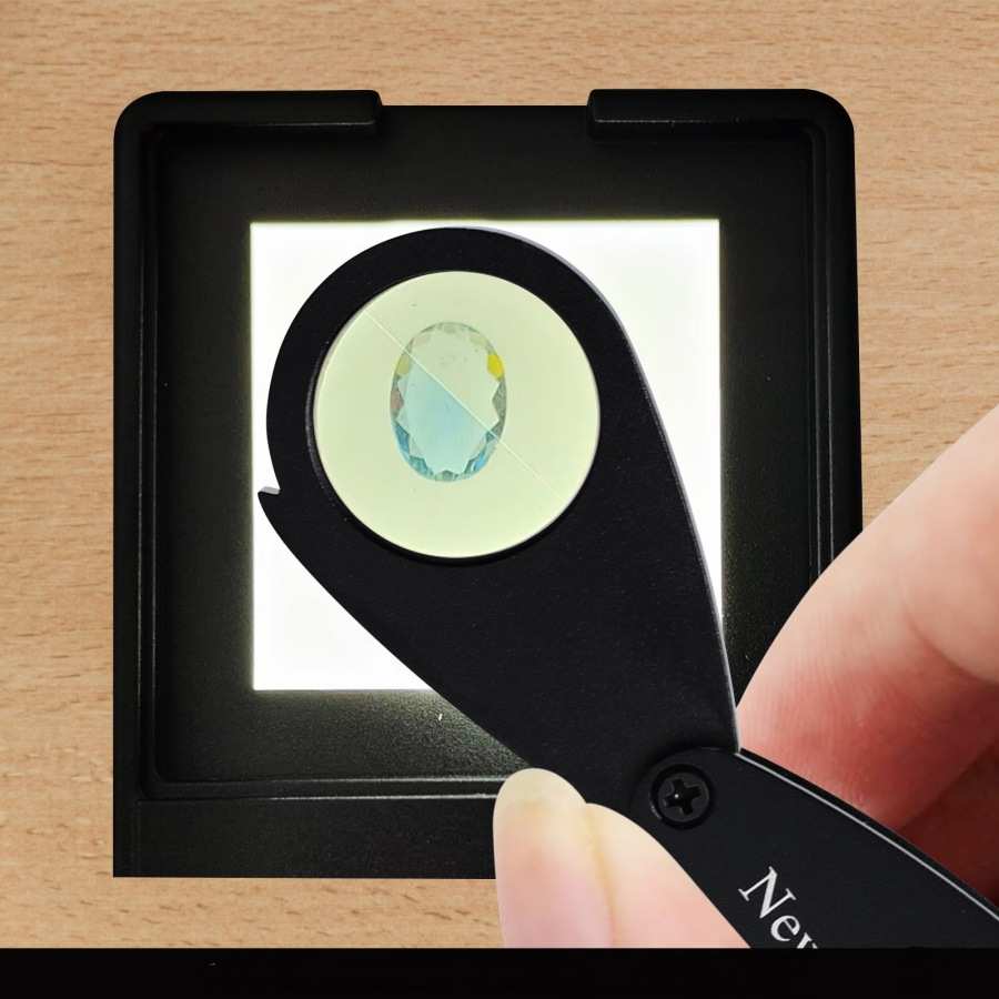 便携式二色镜 珠宝放大镜工具 多色性宝石鉴定工具