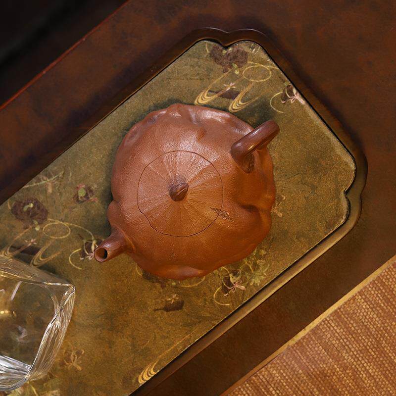 兴原矿段粉浆全手工薄胎莲蓬200ML仿生器壶创SY0160意茶泥茶具宜