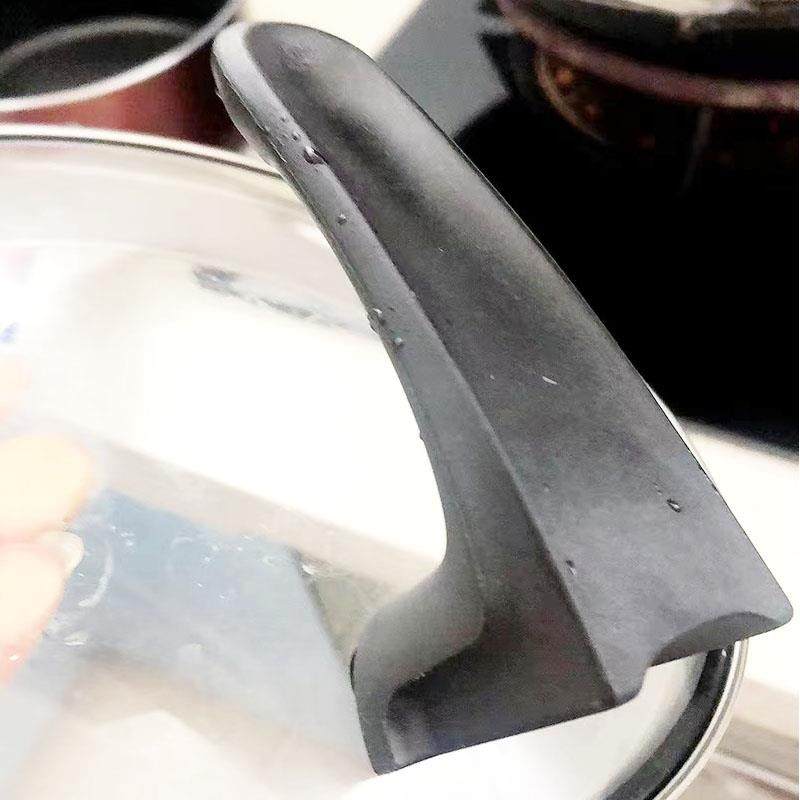 双孔可立锅盖把手奶锅电木防烫提手炒锅通用配件胶木双孔手柄