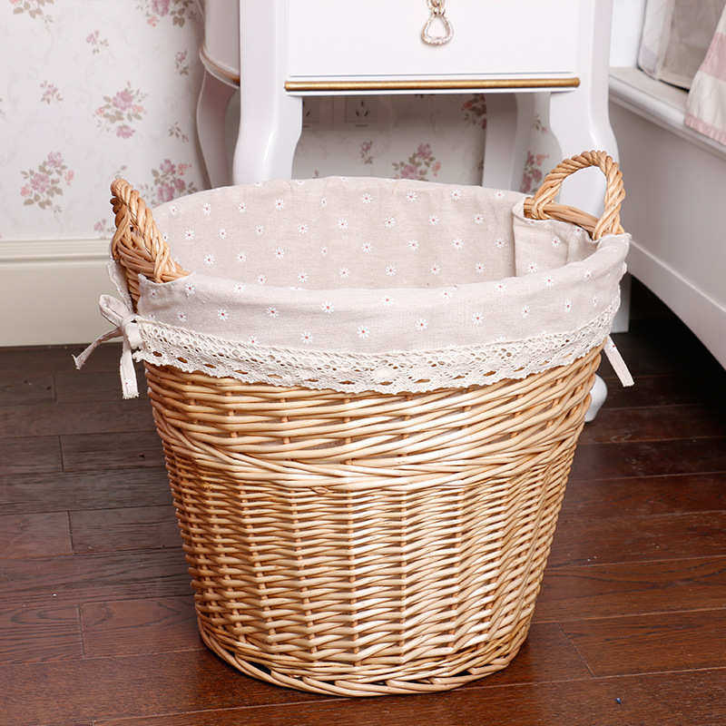 批发脏衣篮藤编收纳筐柳编洗衣篮脏衣篓手提带耳朵脏衣服收纳筐子,收纳整理,其他收纳篮,淘宝优惠券,粉丝福利购,淘宝优惠卷