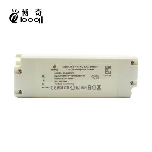 厂家24V40W1670mA恒压可控硅调光电源高PF无频闪开关电源灯带
