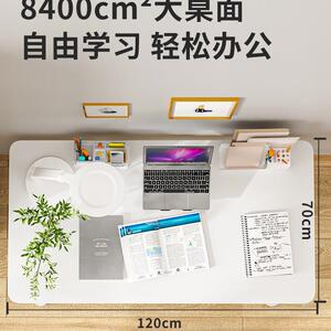 桌桌儿童学习学生书桌家用写字桌可升降WQT大青白桌年贝肯特实木