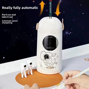 天文8188全自动粗孔削笔刀电动削笔器大口径自动卷笔刀粗杆铅笔转