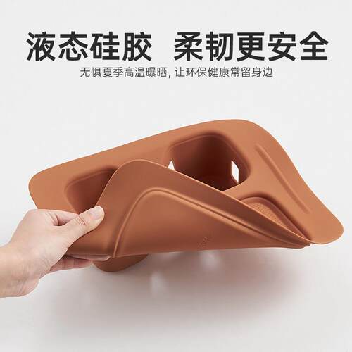 3W适用于零跑C10 C16中控无线充水杯垫一体式硅胶防滑垫内饰防护