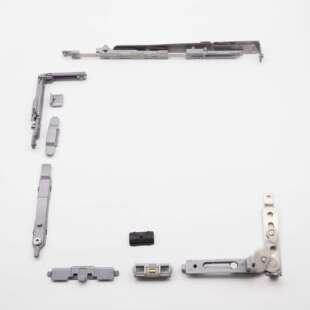 断桥铝门窗系统门窗不锈钢隐藏式内开内倒90度五金配件