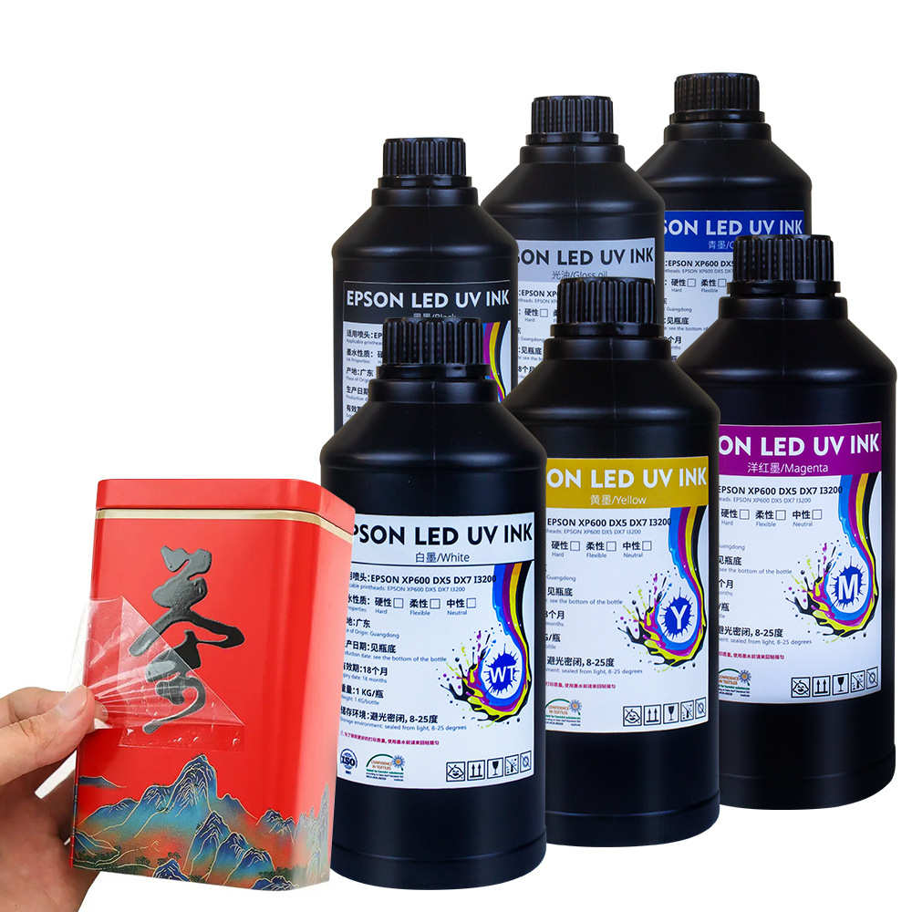 墨水专用 xp600墨水膜系列标贴低uvi3200uv气味中性ab固化水晶