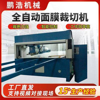 专业供应龙门移动式全自动下料机裁断机，全自动面膜裁切机