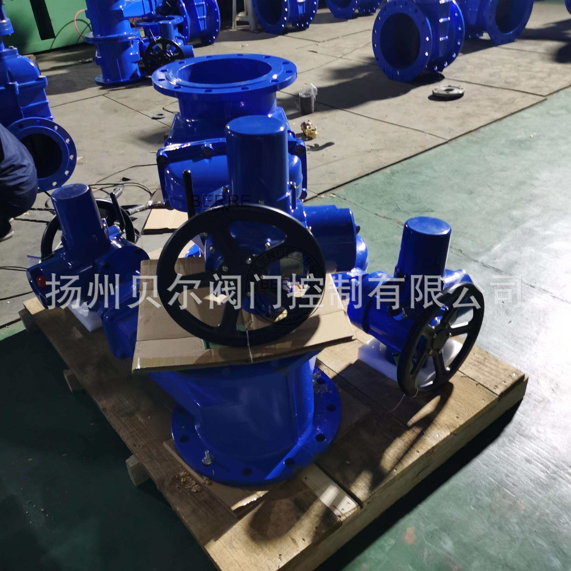 Z945X智能一体化软密封电动法兰闸阀贝尔自来水用电动开关闸阀