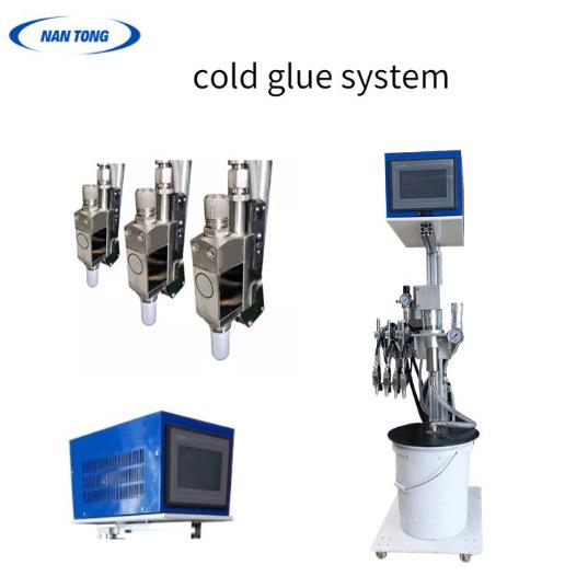 糊盒机自动冷胶喷枪四控两枪节约胶水操作简单