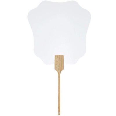 1pc Transparent DIY Hand Fan Craft Kit Acrylic Blank