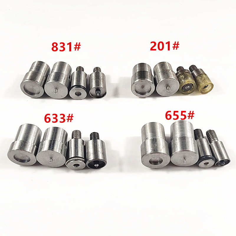 手按扣831/模具201 四合安装扣633磨具工具脚踩压机纽扣手压暗扣/