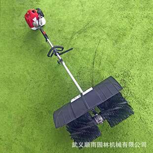 汽油动力清扫机动力扫帚刷草机普通级别出口 52cc便携式