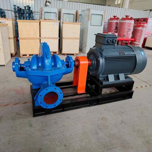 SH蜗壳式中开泵卧式浇灌排涝抽水泵S型水电站循环增压泵加厚铸铁