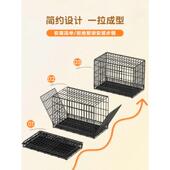 狗笼子带厕所中型犬柯基比熊家用宠物狗窝小型犬泰迪室内猫笼折叠
