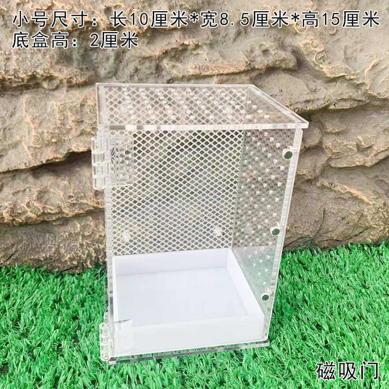 爬宠饲养箱树栖饲养盒树蛙饲养箱睫角蜘蛛蜗牛螳螂饲养盒昆虫盒,宠物/宠物食品及用品,猫狗碗/慢食碗,淘宝优惠券,粉丝福利购,淘宝优惠卷
