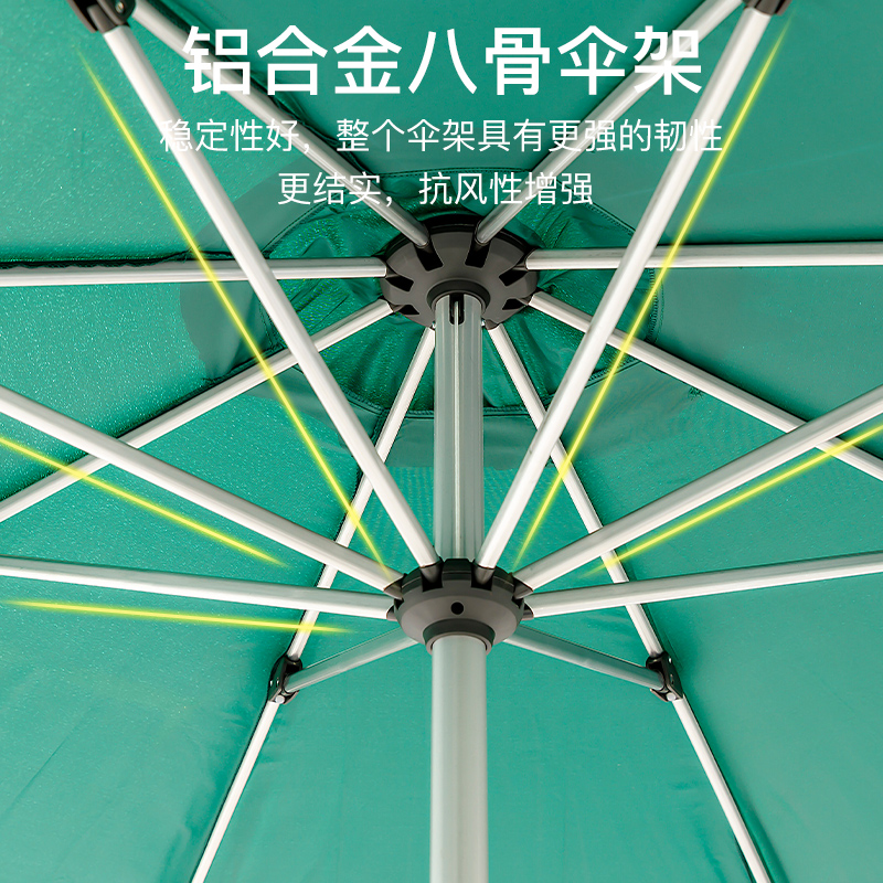 外庭院伞室外大太阳户伞广伞告折叠中柱伞阳台双顶米兰椅遮阳伞户