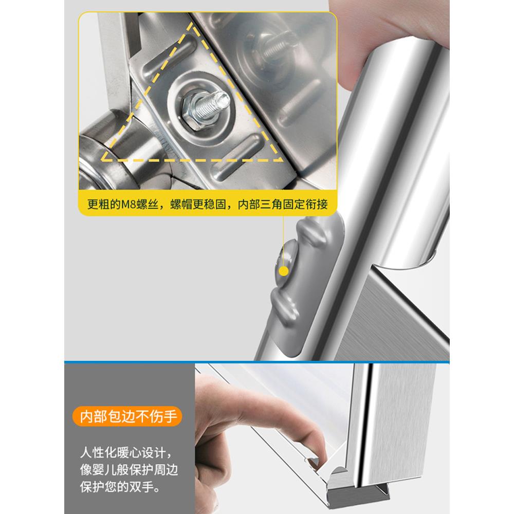 置物架469冰箱侧边多夹缝纳收架子储可移动落地带轮新厨房层不锈