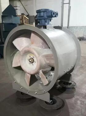 防腐防爆直筒斜流风机 SWF-I-6.5 7.5KW 21864-25124m3/h